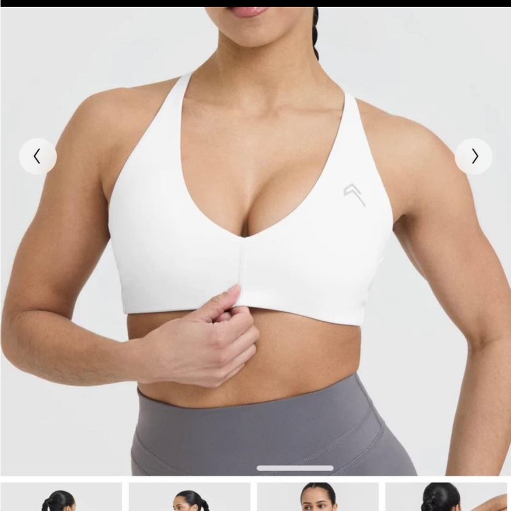 Oner Active unified wrap bra medium white